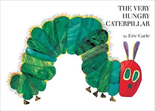 capa do Livro The Very Hungry Caterpillar