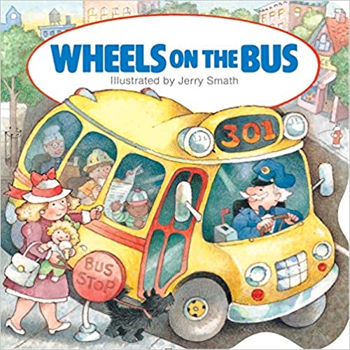 capa do livro wheels on the bus