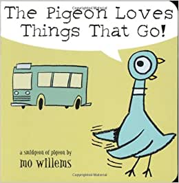 capa do livro the pigeon loves things that go